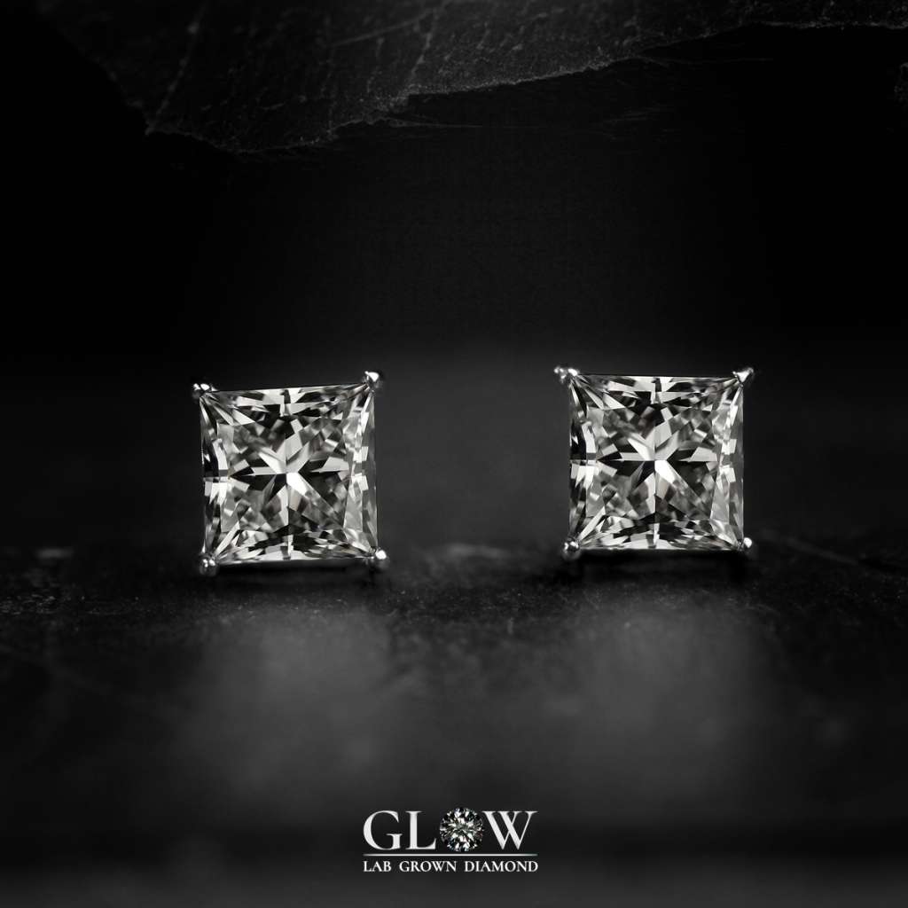 ต่างหูเพชร