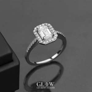 เพชรแล็บ เพชรแล็บ แหวนหมั้น