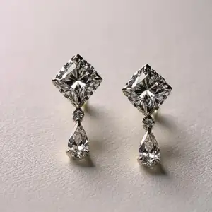 ต่างหูเพชร