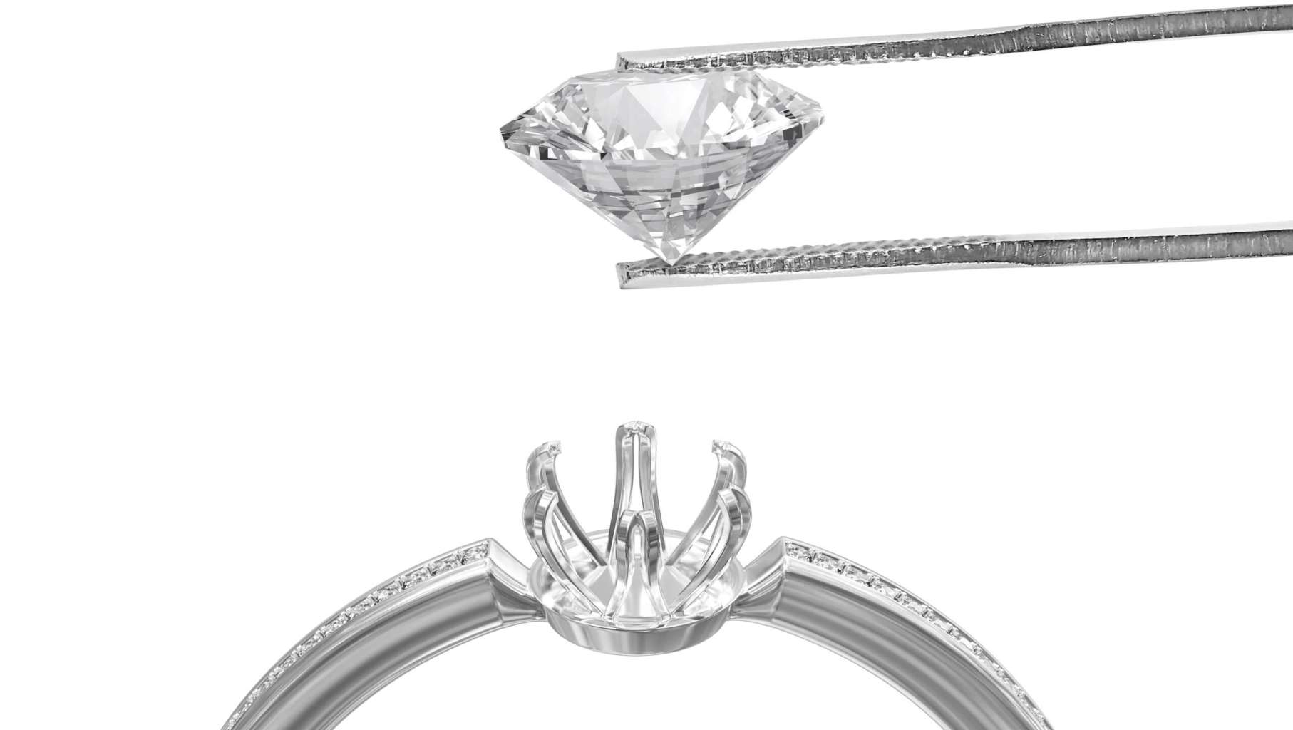 หนามเตยแหวน-diamond-prong-setting