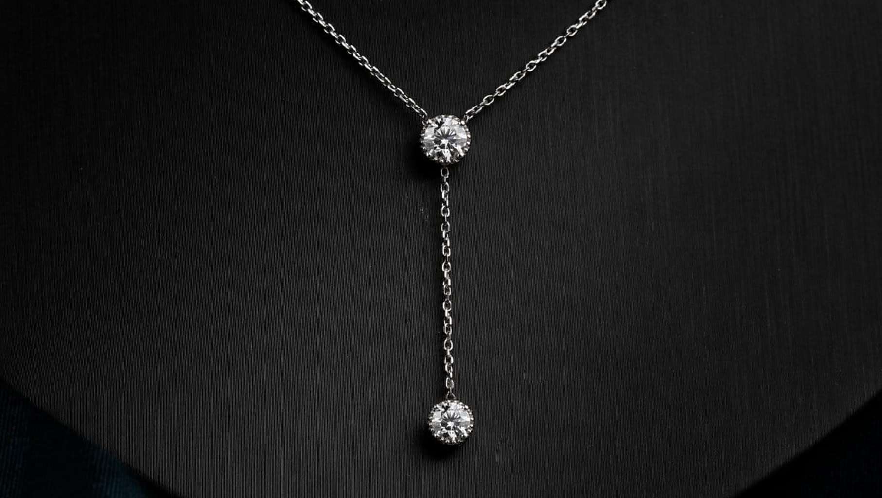 สร้อยคอเพชร Necklace Round 0.56 Carat