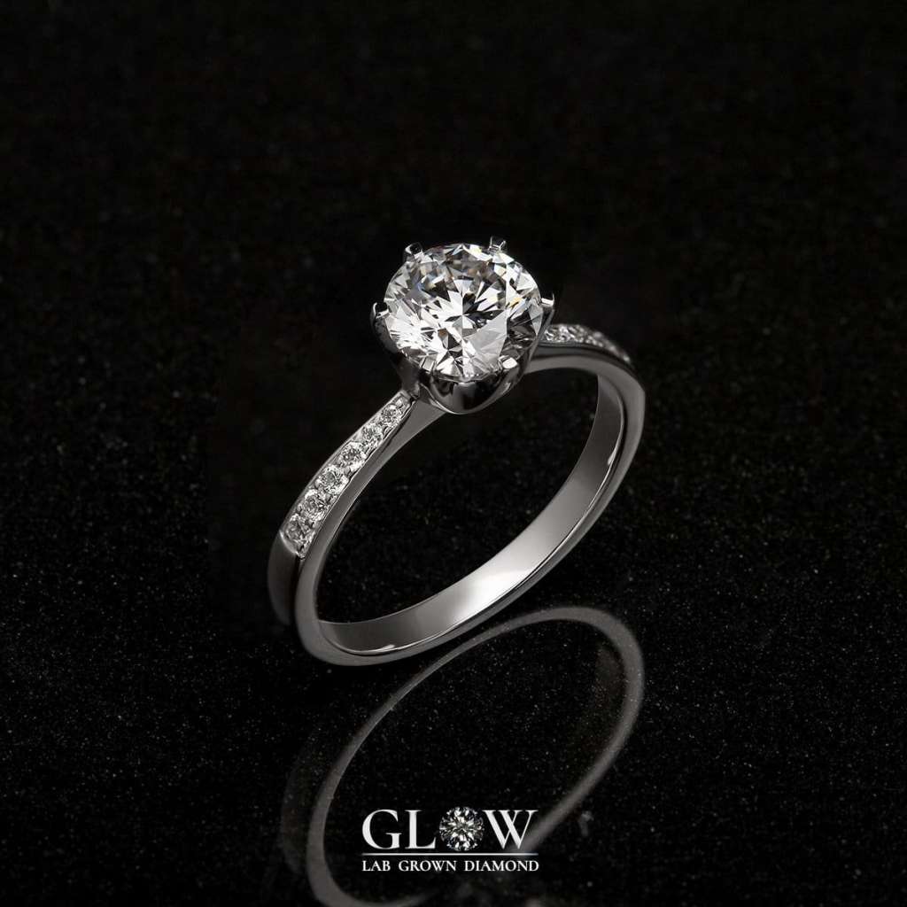 เพชรแล็บ เพชรแล็บ แหวนหมั้น