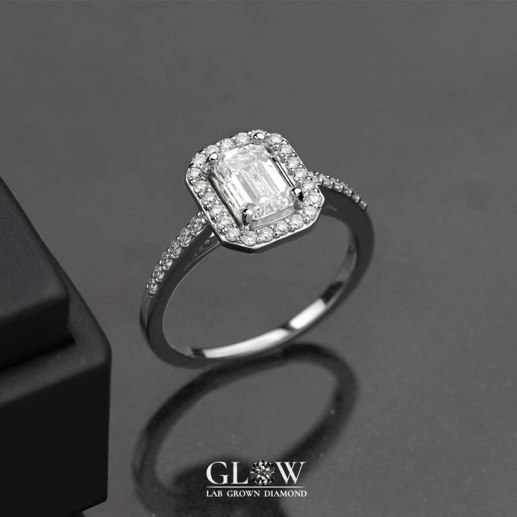 RW14K00542A เพชรแล็บ เพชรแล็บ แหวนหมั้น